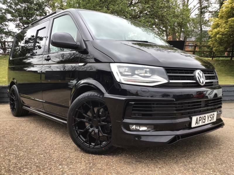 Volkswagen Transporter 2.0 Tdi Bmt 204 Highline Van Dsg Kombi 6 Seats - 2 Black