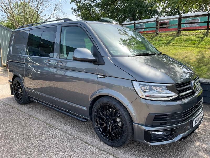 Volkswagen Transporter 2.0 Bitdi Bmt 204 Highline Kombi Van Dsg Grey #2