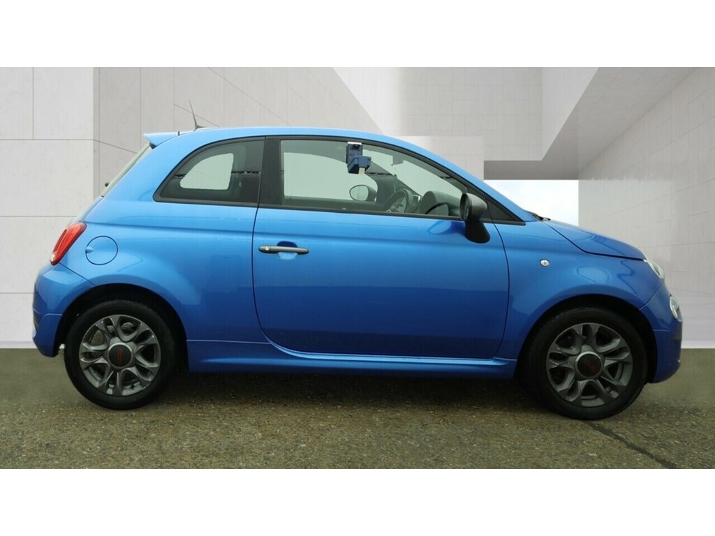 Fiat 500 S Blue #2