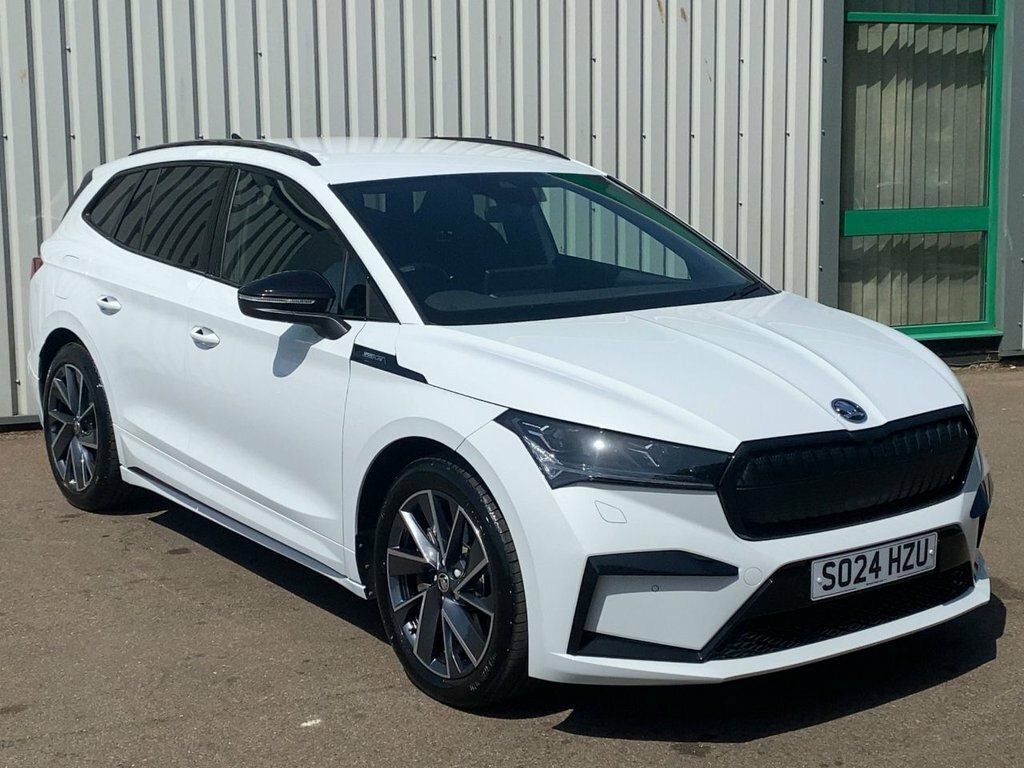 Skoda ENYAQ 2024 82Kwh 85X Sportline Plus Suv Aut SO24HZU White #4