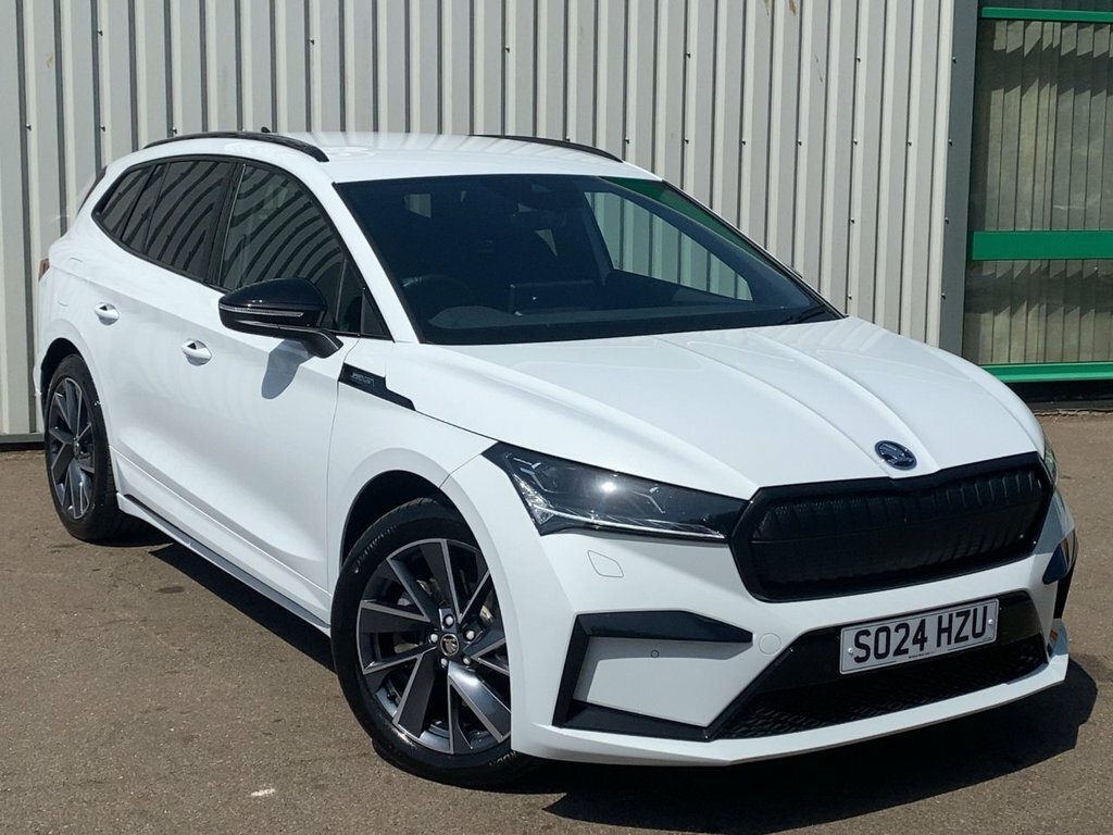 Skoda ENYAQ 2024 82Kwh 85X Sportline Plus Suv Aut White