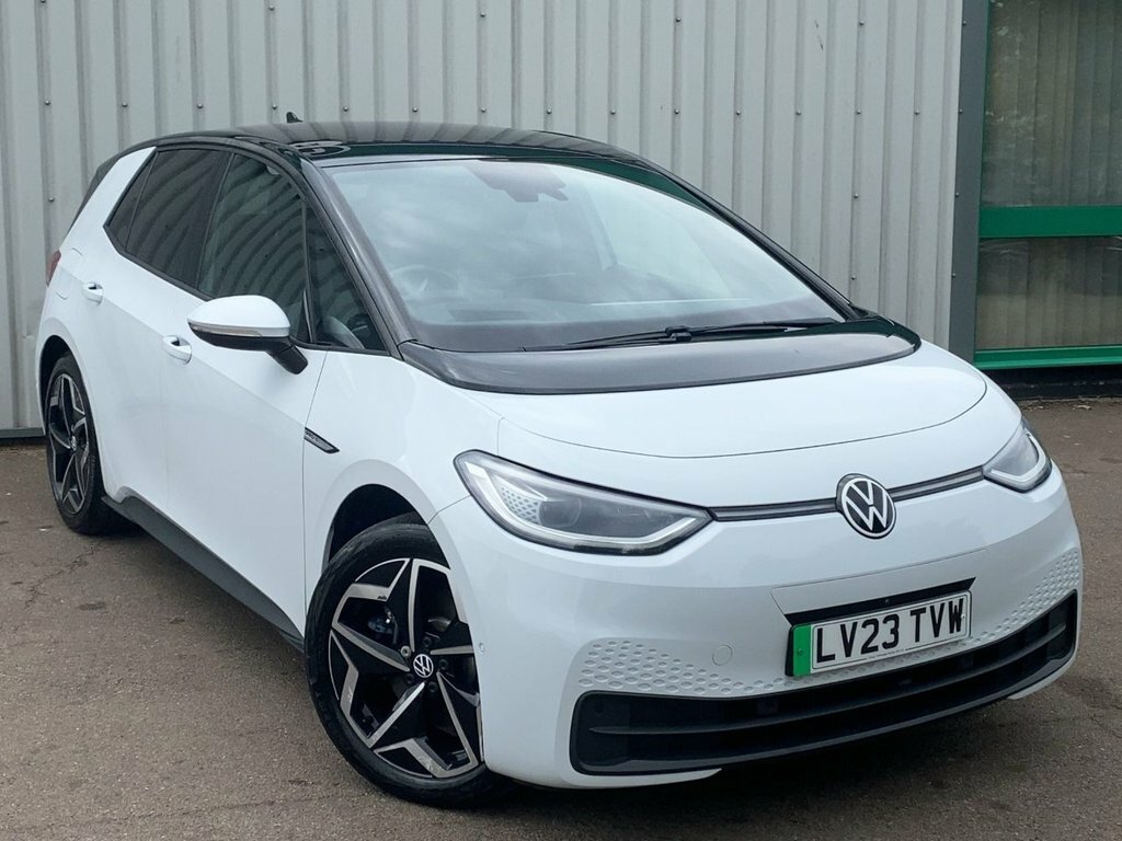 Volkswagen ID.3 2023 Pro S 77Kwh Tour Hatchback LV23TVW White
