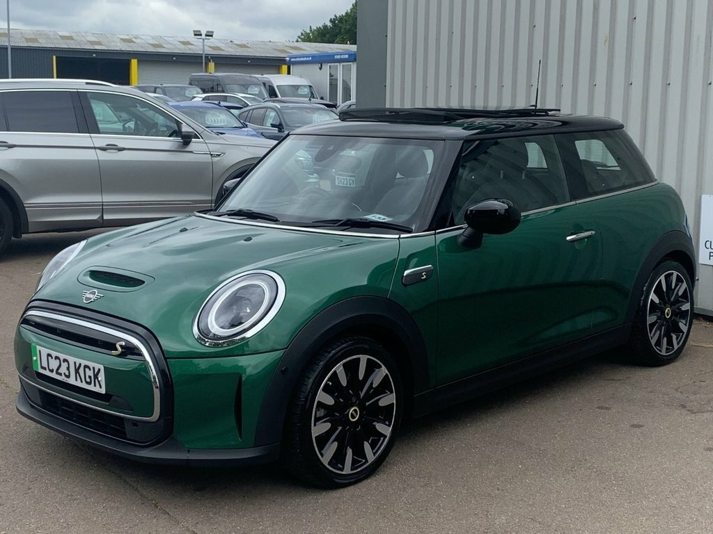 Mini Electric 2023 Cooper Se 32.6Kwh Level 3 Hatchback Elect Green #3