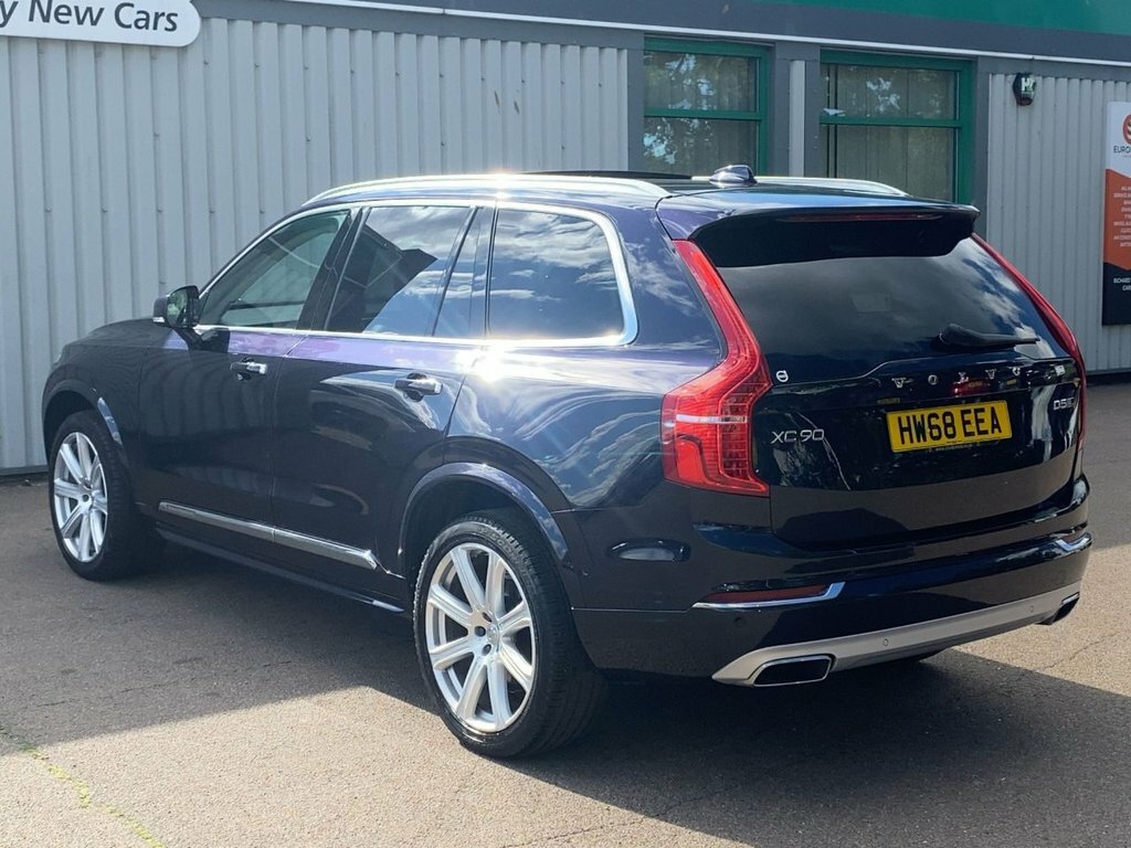 Volvo XC90 2018 2.0 D5 Powerpulse Inscription Pro Suv Die HW68EEA Blue #5