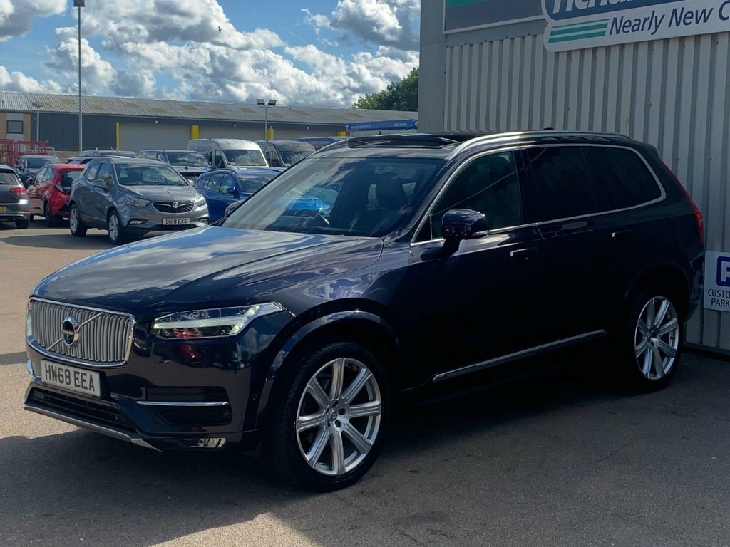Volvo XC90 2018 2.0 D5 Powerpulse Inscription Pro Suv Die HW68EEA Blue #3