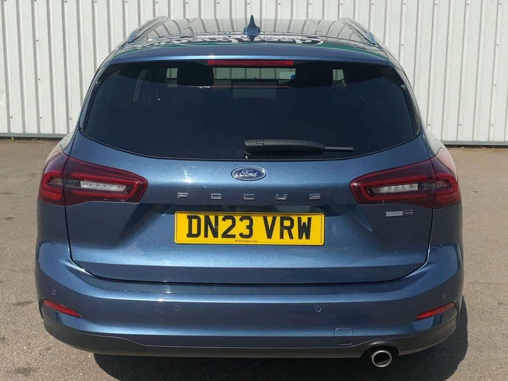 Ford Focus 2023 1.0T Ecoboost Mhev Titanium X Edition Estate DN23VRW Blue #6