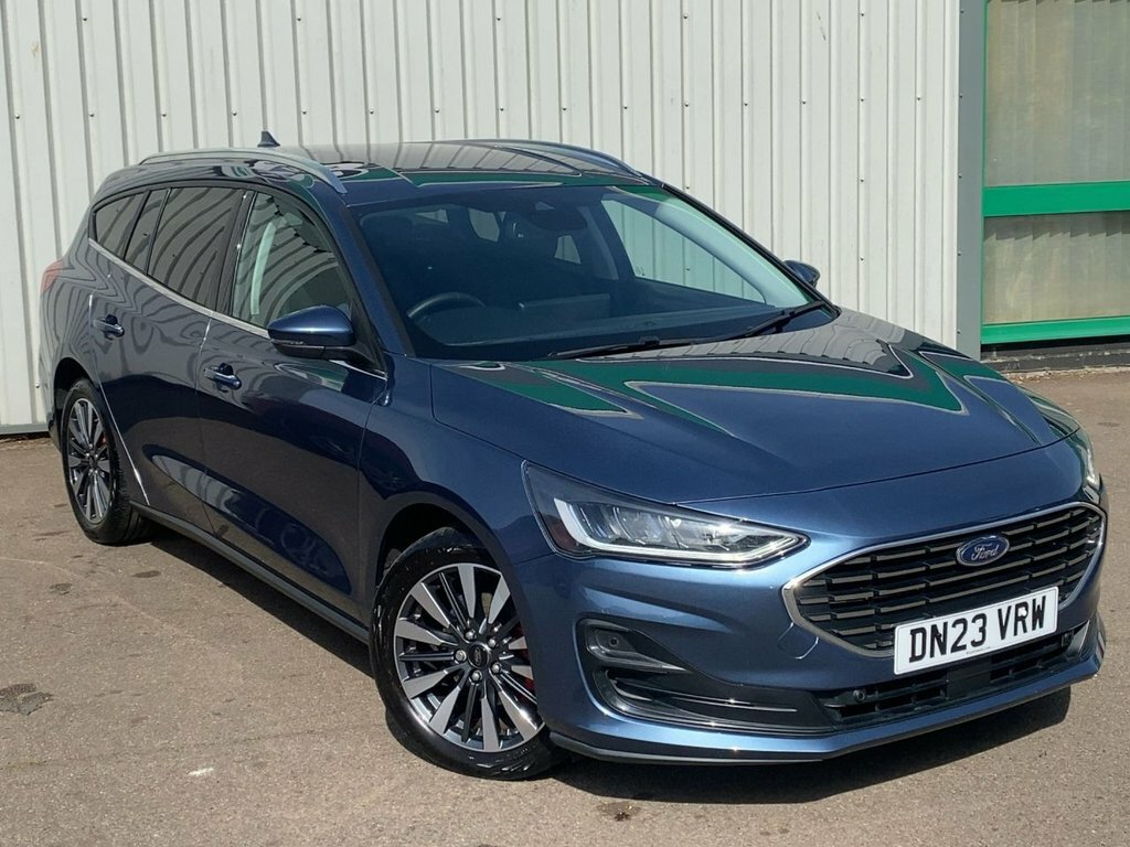 Ford Focus 2023 1.0T Ecoboost Mhev Titanium X Edition Estate Blue