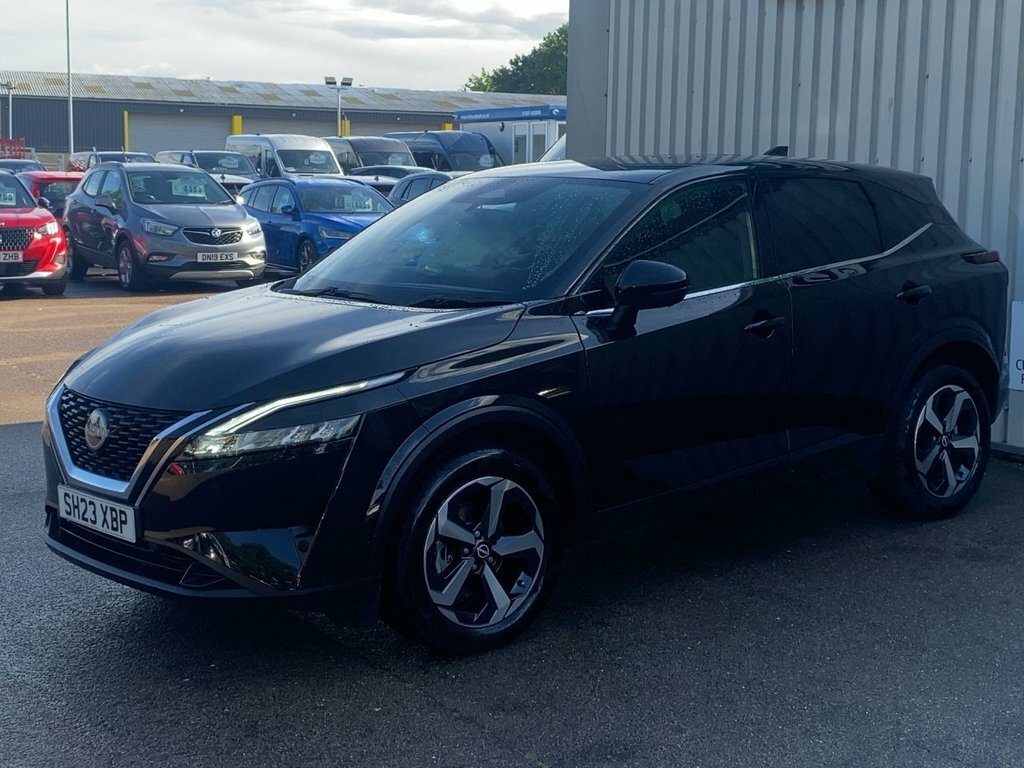 Nissan Qashqai 2023 1.3 Dig-t Mhev N-connecta Suv Hybr SH23XBP Black #3