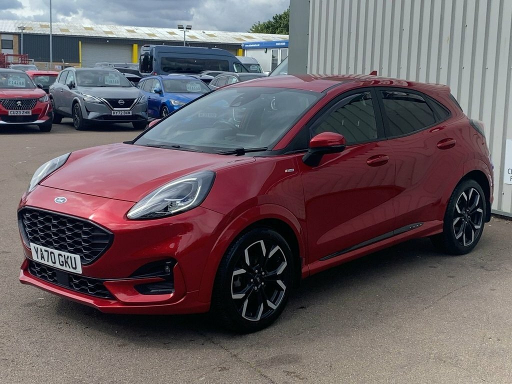Ford Puma 2021 1.0T Ecoboost Mhev St-line X Suv M YA70GKU Red #3