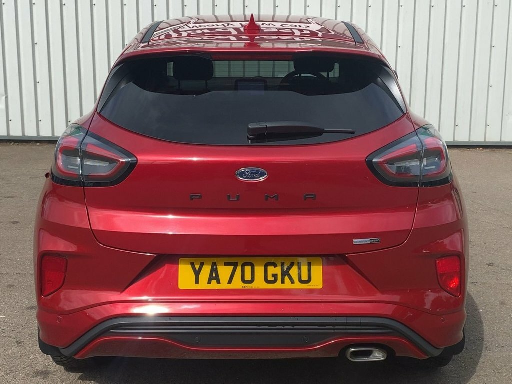Ford Puma 2021 1.0T Ecoboost Mhev St-line X Suv M YA70GKU Red #6