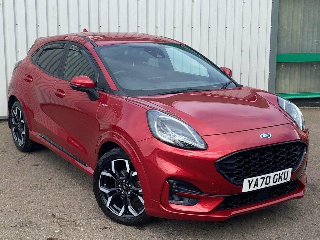 Ford Puma 2021 1.0T Ecoboost Mhev St-line X Suv M YA70GKU Red