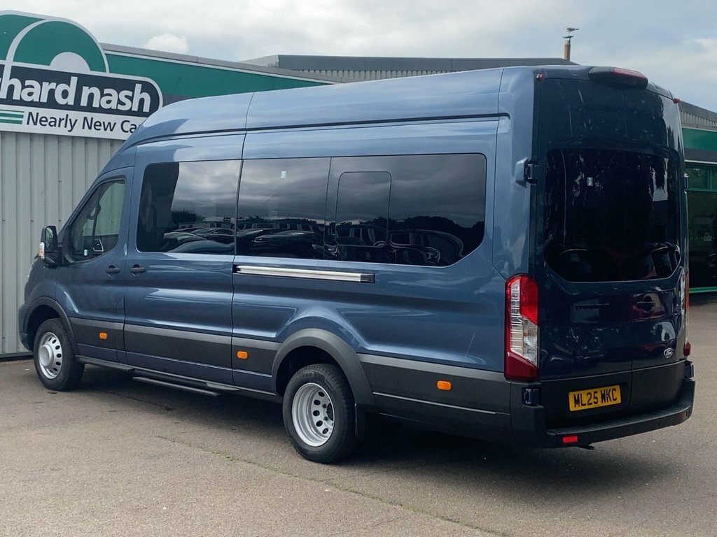 Ford Transit Custom 2025 2.0 460 Ecoblue Limited Minibus Double Cab ML25WKC Blue #5