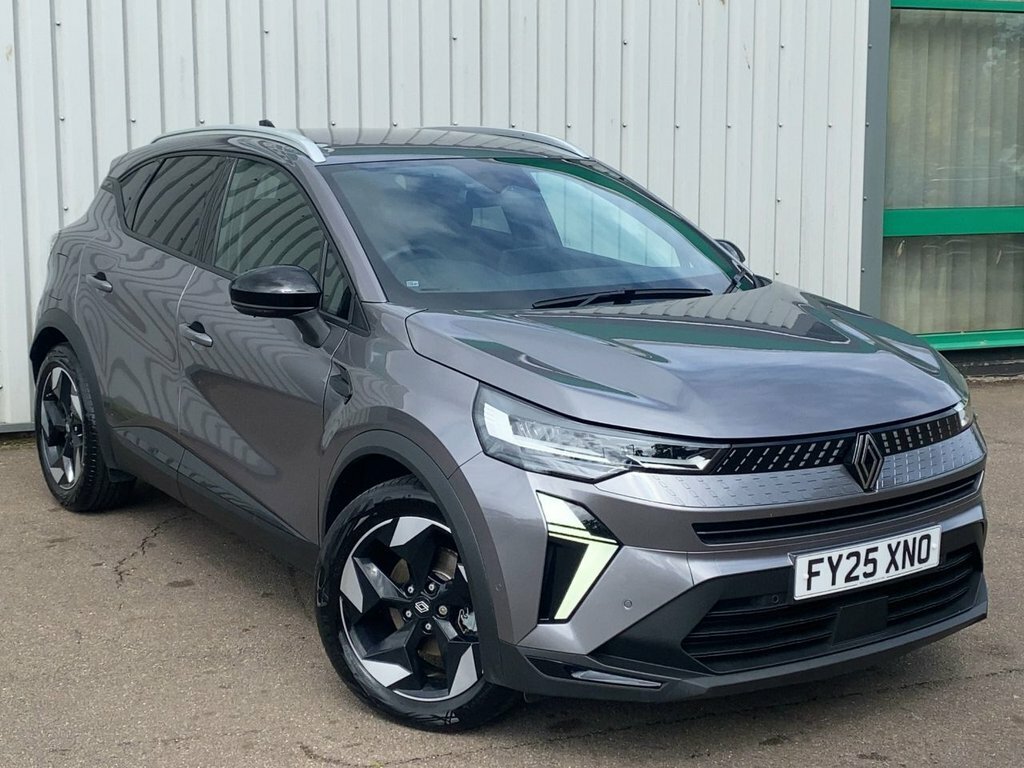 Renault Captur 2025 1.6 E-tech Techno Suv Hybrid FY25XNO Grey