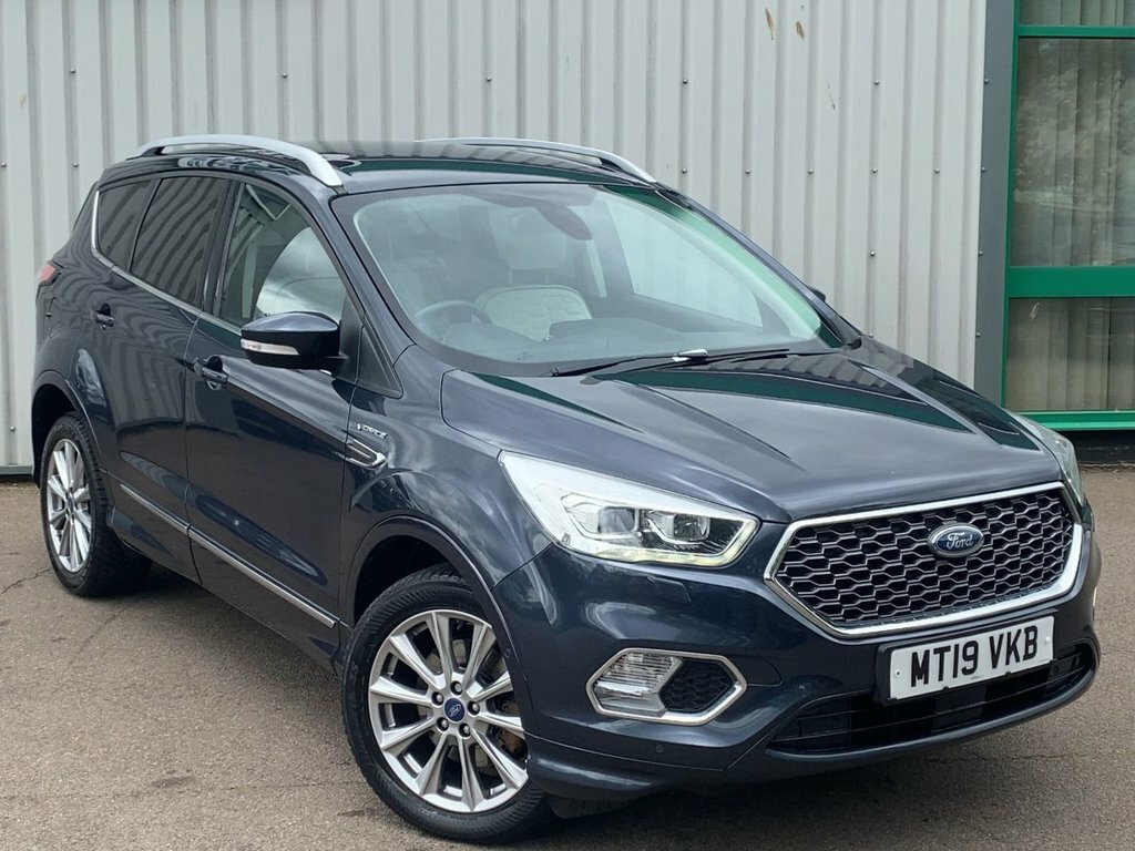 Ford Kuga 2019 2.0 Tdci Vignale Suv Powershift Aw MT19VKB Blue