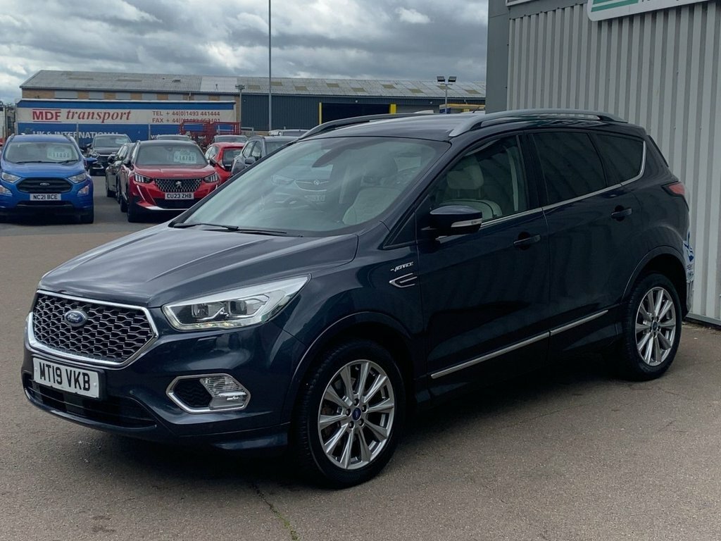 Ford Kuga 2019 2.0 Tdci Vignale Suv Powershift Aw MT19VKB Blue #3