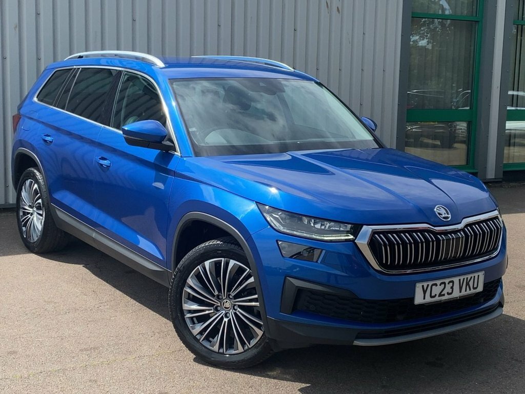 Skoda Kodiaq 2023 1.5 Tsi Act Se L Executive Suv Dsg Blue