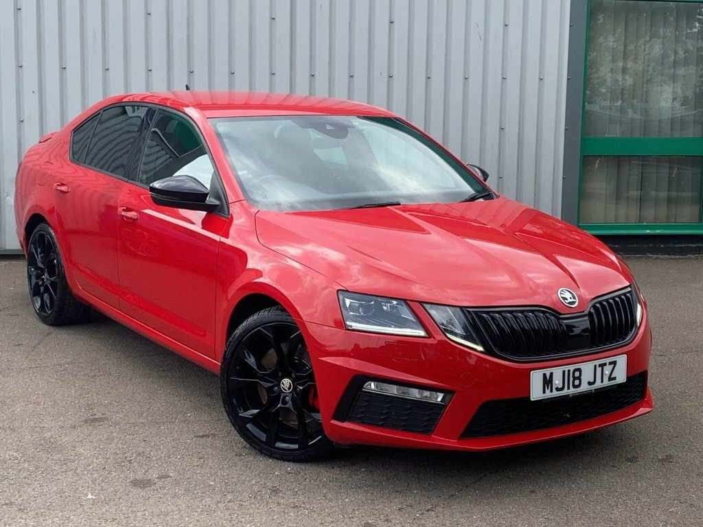 Skoda Octavia 2018 2.0 Tsi Vrs Hatchback Dsg Euro 6 Red