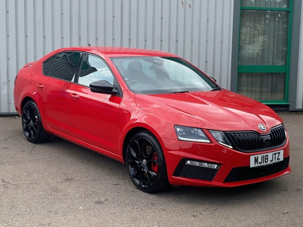 Skoda Octavia 2018 2.0 Tsi Vrs Hatchback Dsg Euro 6 Red #4