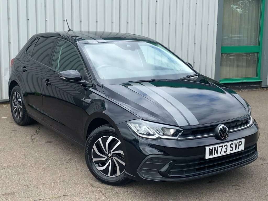 Volkswagen Polo 2023 1.0 Evo Life Hatchback Euro WN73SVP Black