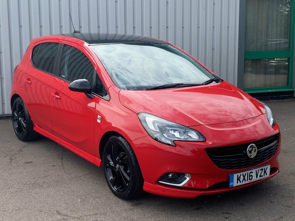 Vauxhall Corsa 2016 1.4I Ecoflex Limited Edition Hatchback Pe KX16VZK Red #4