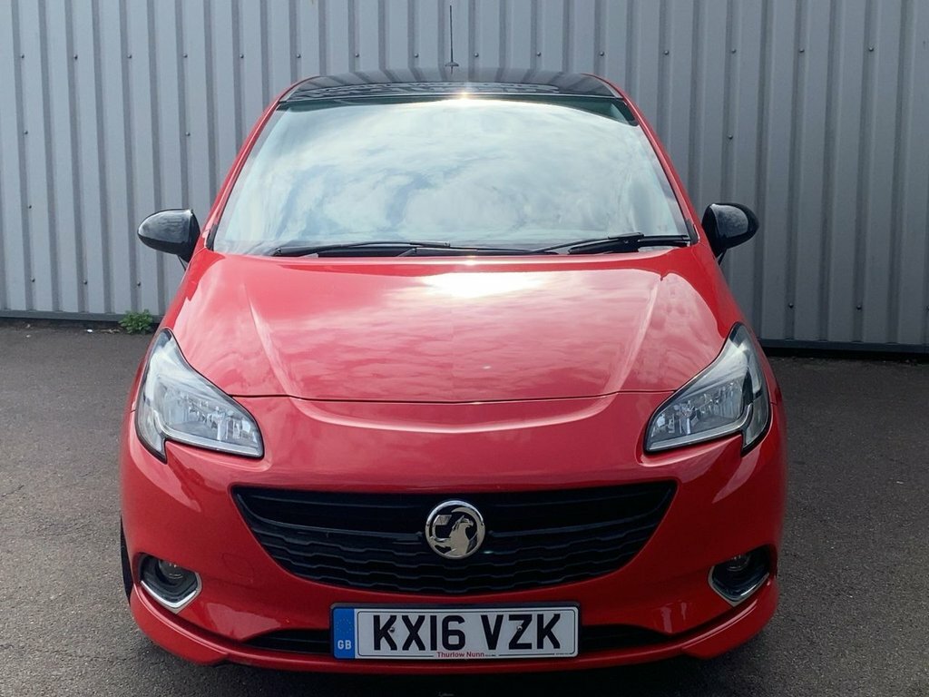 Vauxhall Corsa 2016 1.4I Ecoflex Limited Edition Hatchback Pe KX16VZK Red #2