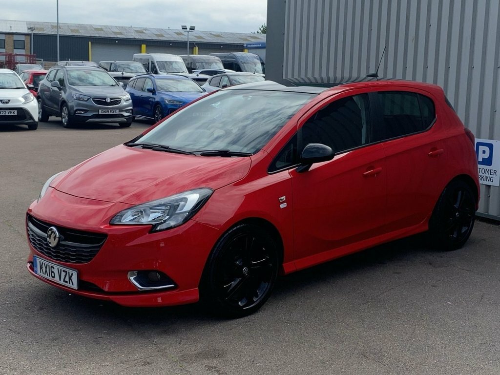 Vauxhall Corsa 2016 1.4I Ecoflex Limited Edition Hatchback Pe KX16VZK Red #3