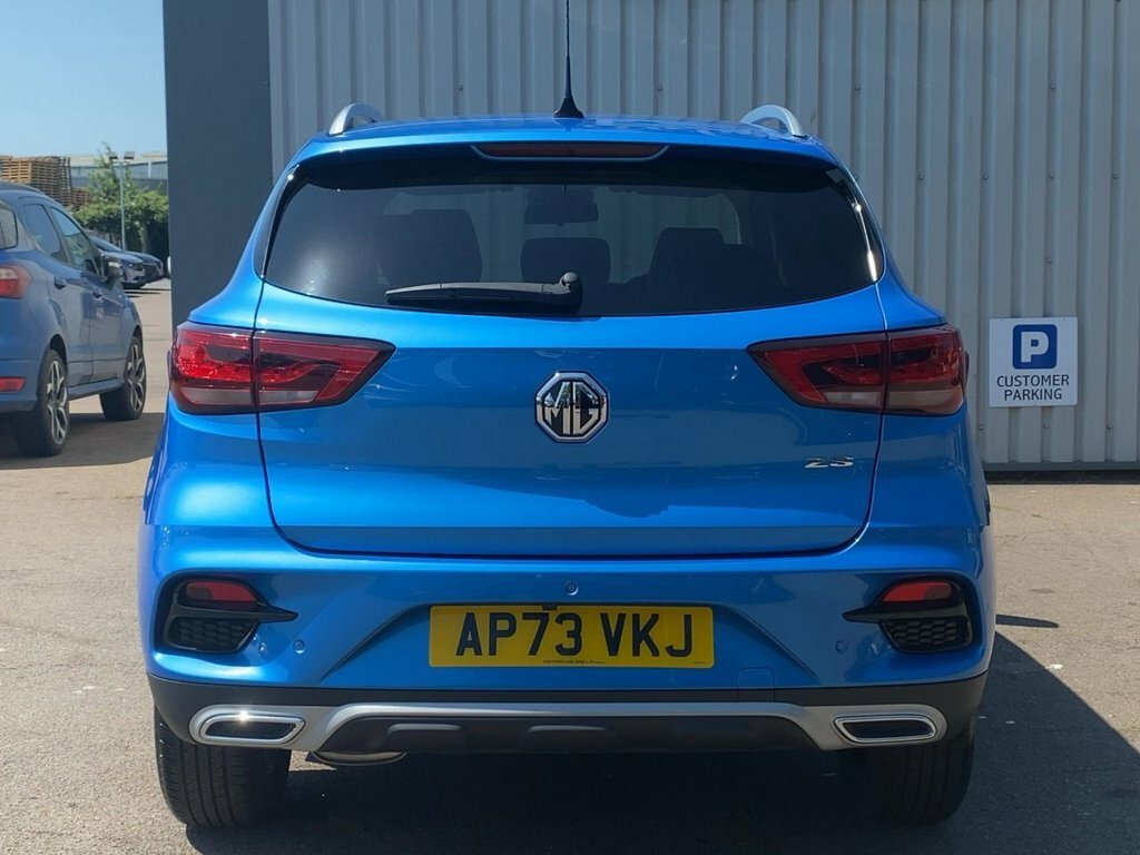 MG ZS 2024 1.5 Vti-tech Exclusive Suv AP73VKJ Blue #6