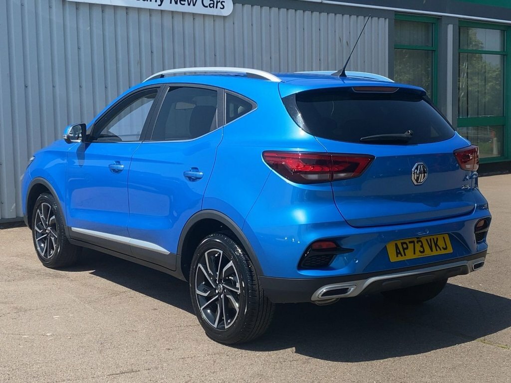 MG ZS 2024 1.5 Vti-tech Exclusive Suv AP73VKJ Blue #5