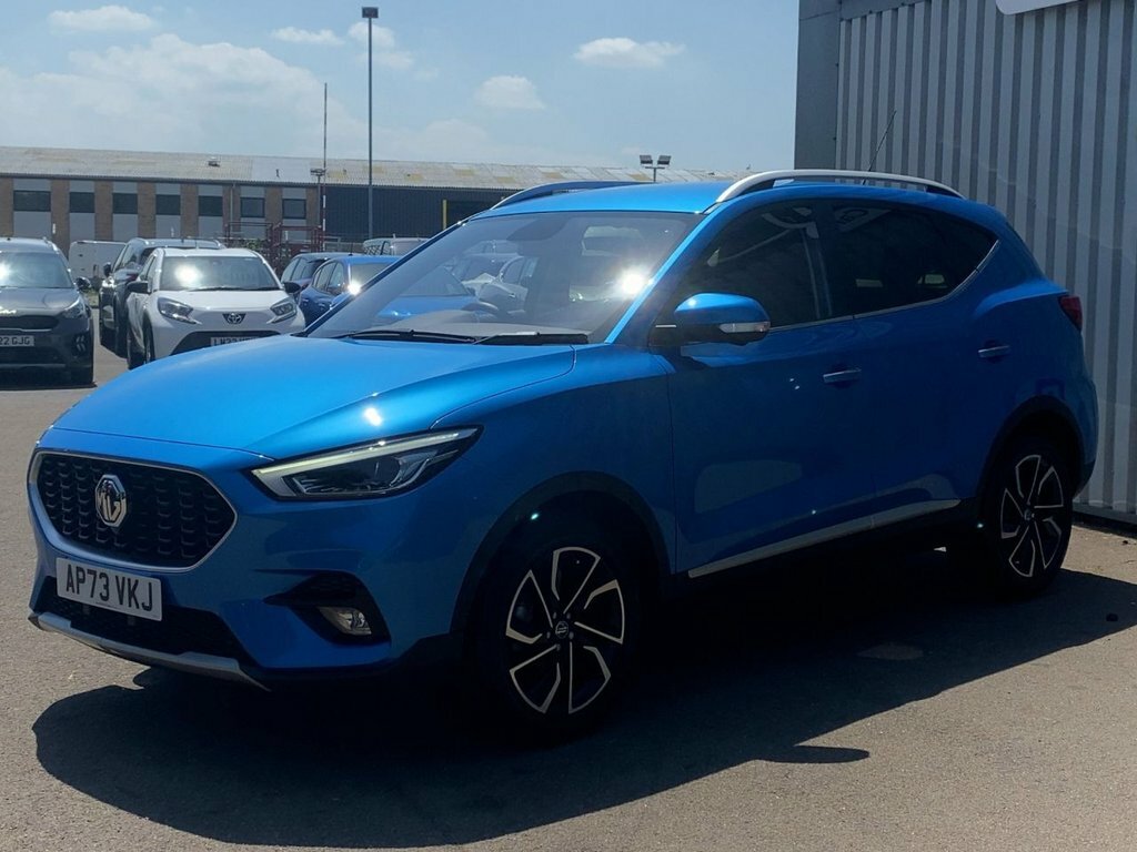 MG ZS 2024 1.5 Vti-tech Exclusive Suv AP73VKJ Blue #3