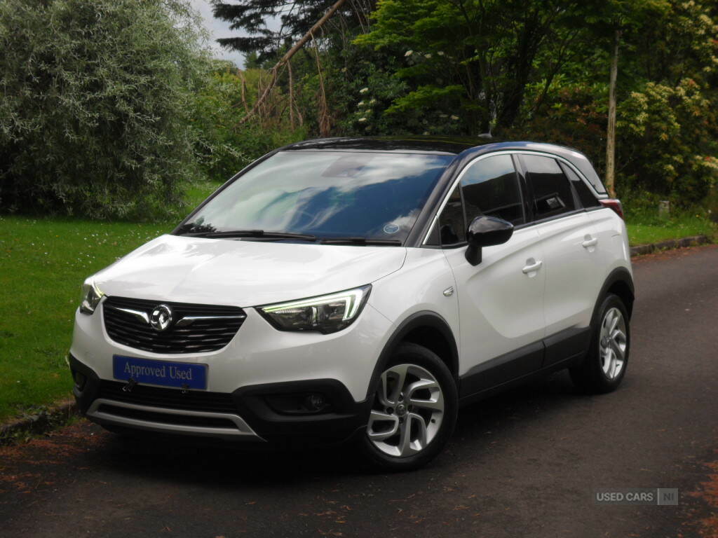 Vauxhall Crossland X 1.6 Turbo D Ecotec Tech Line Nav Start Stop White
