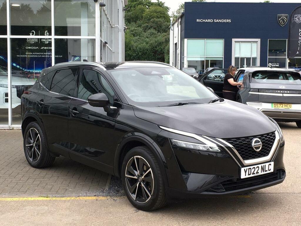 Nissan Qashqai 1.3 Dig-t Mhev Tekna Suv Hybrid Xtron E Black