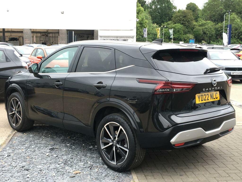 Nissan Qashqai 1.3 Dig-t Mhev Tekna Suv Hybrid Xtron E YD22NLC Black #5