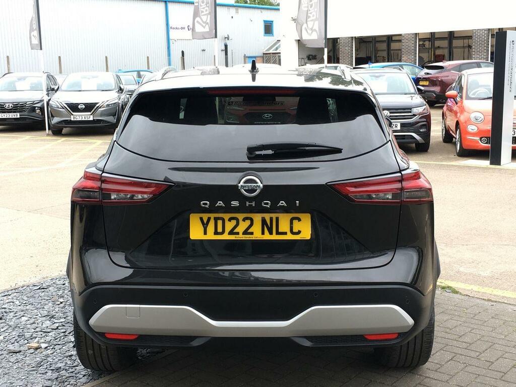 Nissan Qashqai 1.3 Dig-t Mhev Tekna Suv Hybrid Xtron E YD22NLC Black #4