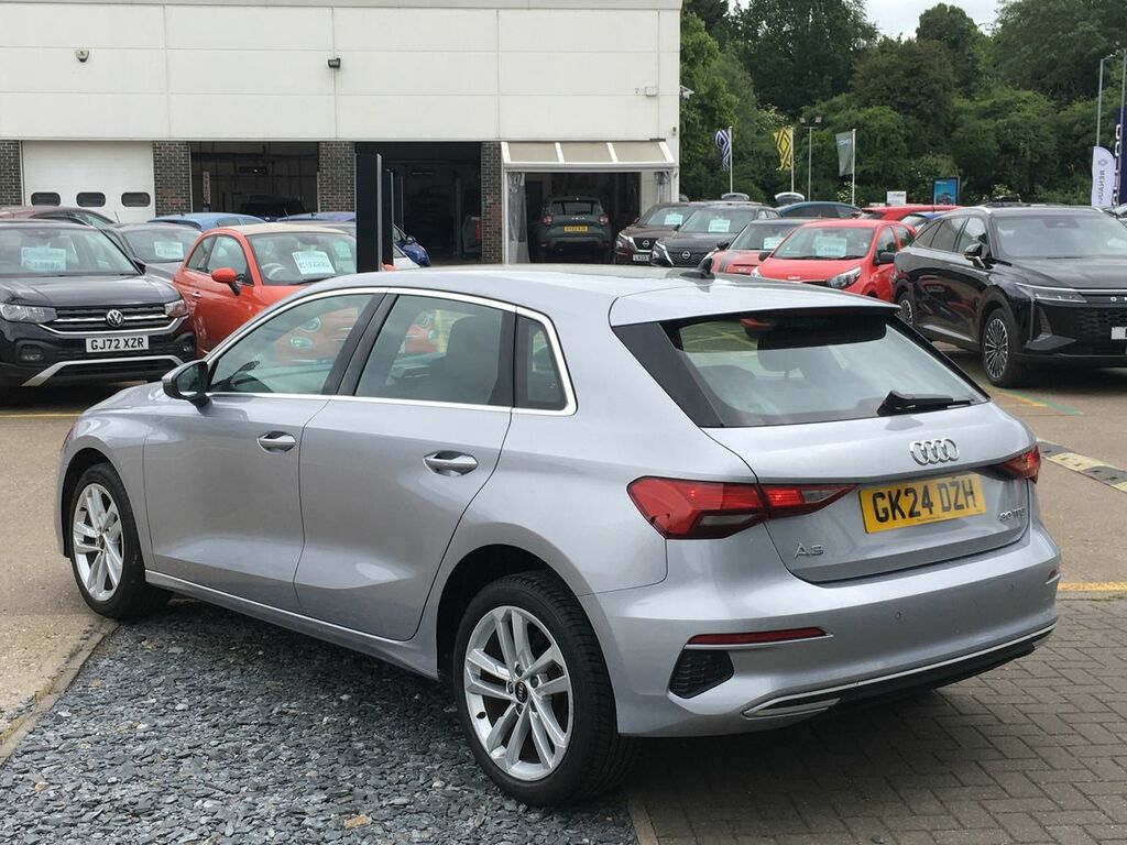 Audi A3 1.0 Tfsi 30 Sport Sportback S Tronic Eu GK24DZH Silver #5