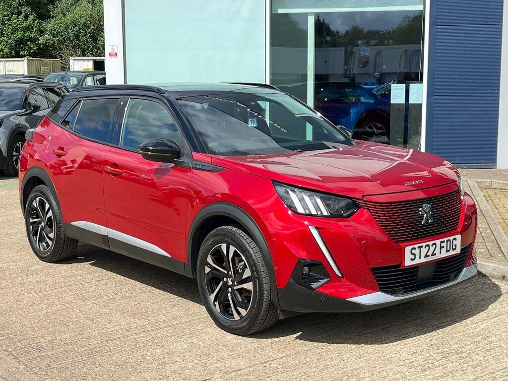 Peugeot e-2008 50Kwh Gt Suv 7Kw Charger 136 Red