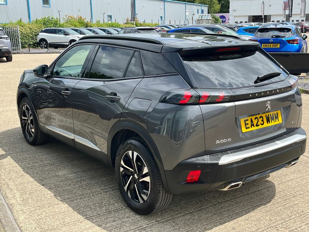 Peugeot 2008 1.2 Puretech Gt Suv Eat Euro 6 Ss 1 EA23WMM Grey #5