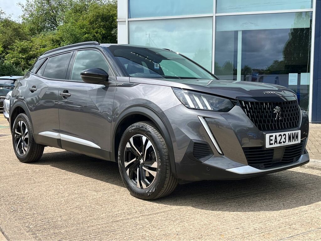 Peugeot 2008 1.2 Puretech Gt Suv Eat Euro 6 Ss 1 EA23WMM Grey