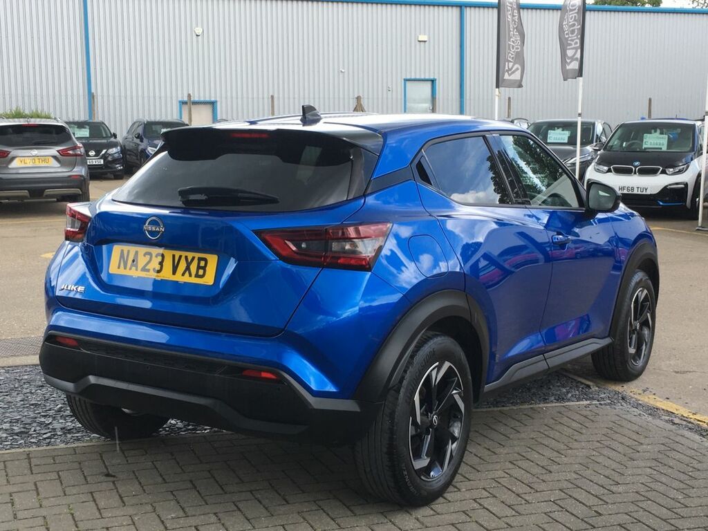 Nissan Juke 1.0 Dig-t N-connecta Suv Euro 6 NA23VXB Blue #3
