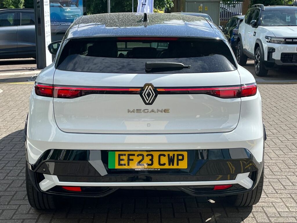 Renault Megane E-Tech Hatchback Techno White #4