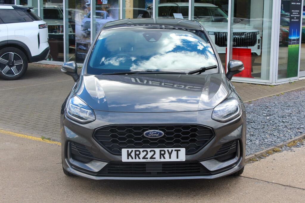 Ford Fiesta 1.0T Ecoboost Mhev St-line Edition Hatchback P KR22RYT Grey #2