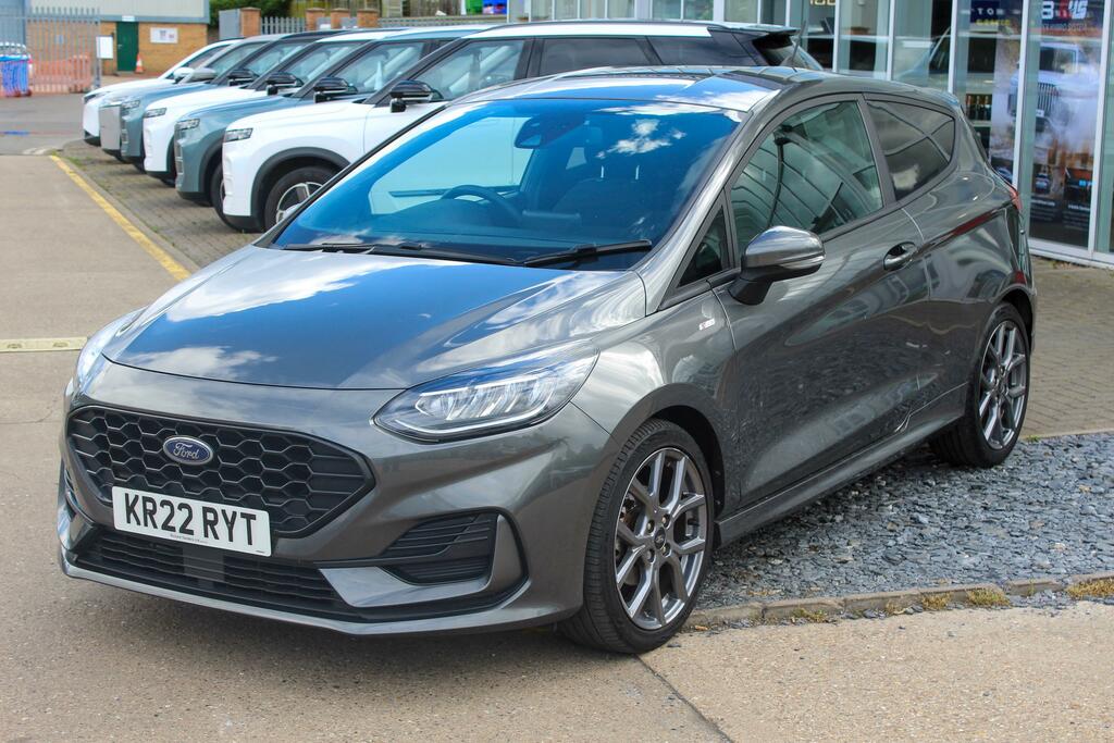 Ford Fiesta 1.0T Ecoboost Mhev St-line Edition Hatchback P KR22RYT Grey #3