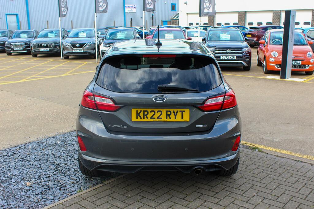 Ford Fiesta 1.0T Ecoboost Mhev St-line Edition Hatchback P KR22RYT Grey #6