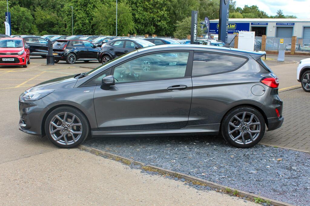 Ford Fiesta 1.0T Ecoboost Mhev St-line Edition Hatchback P KR22RYT Grey #4