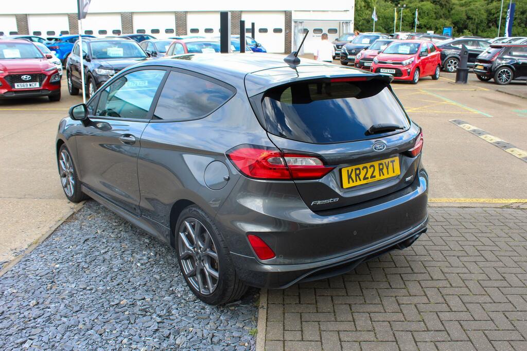 Ford Fiesta 1.0T Ecoboost Mhev St-line Edition Hatchback P KR22RYT Grey #5