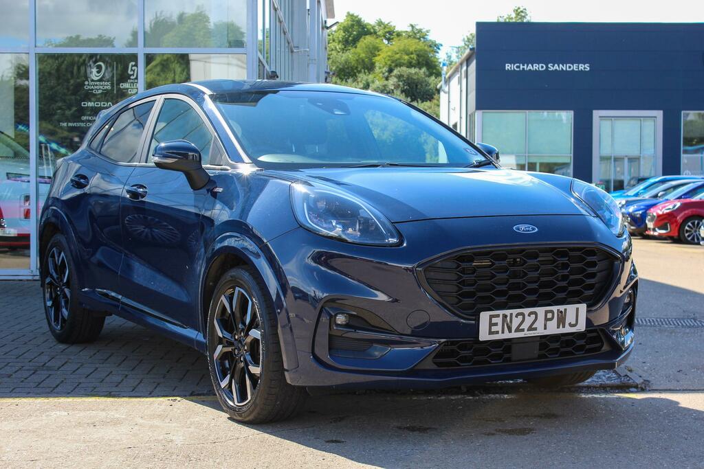 Ford Puma 1.0T Ecoboost Mhev St-line X Suv Hybrid Blue
