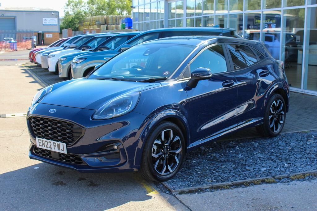 Ford Puma 1.0T Ecoboost Mhev St-line X Suv Hybrid EN22PWJ Blue #3