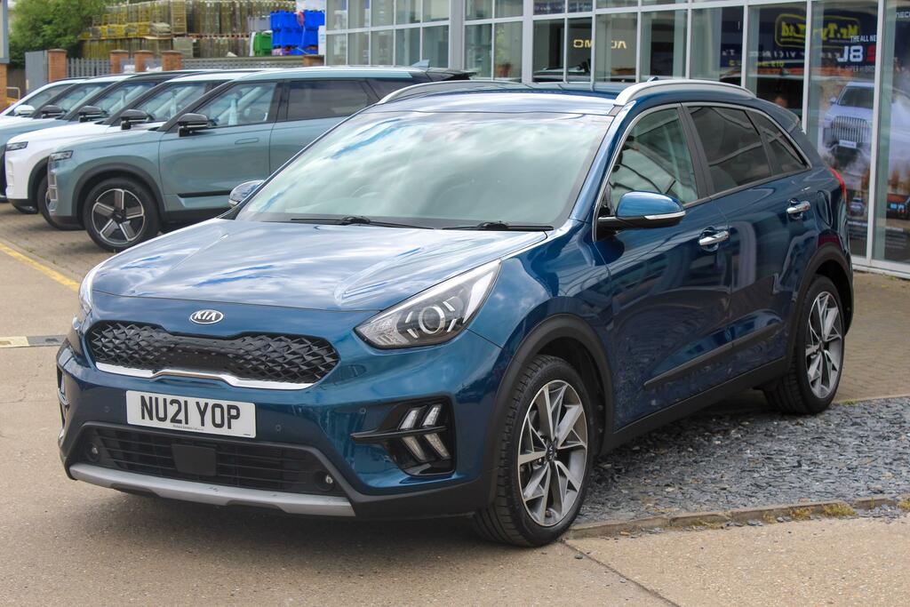 Kia Niro 1.6 Gdi 3 Suv Hybrid Dct Euro 6 Ss NU21YOP Blue #3