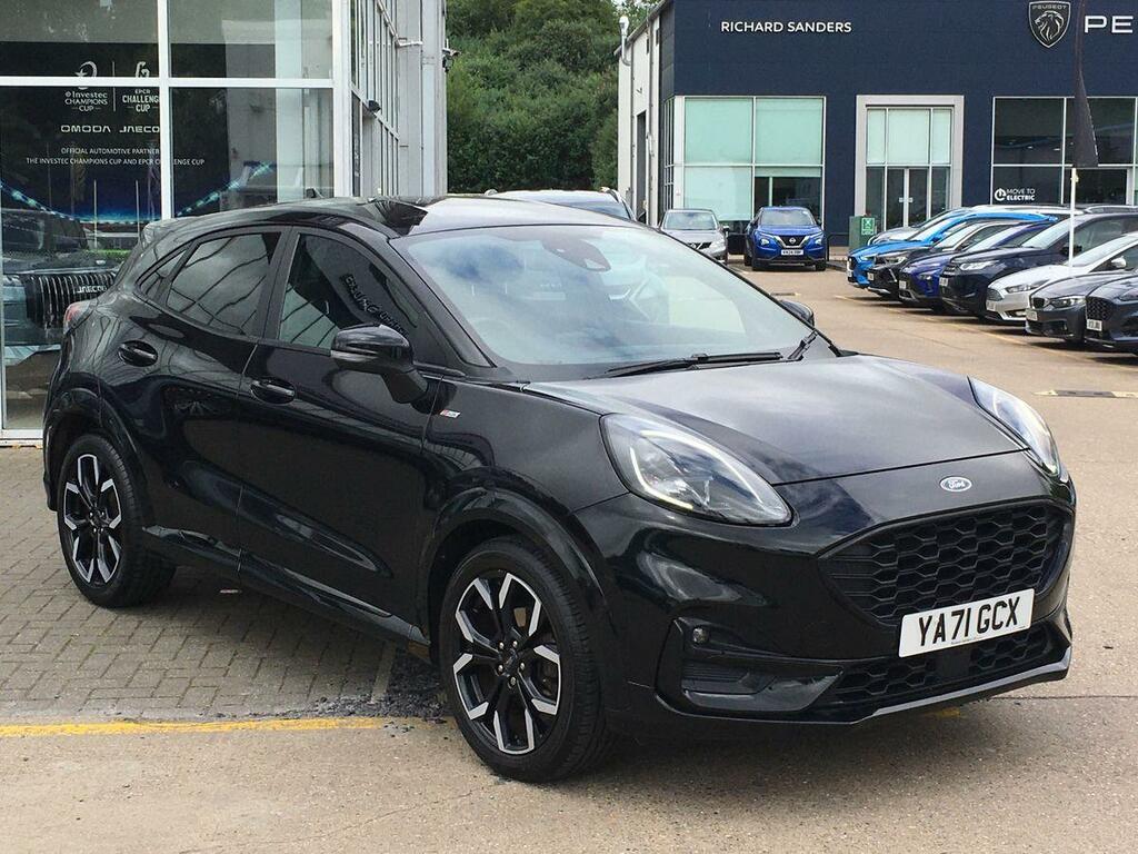 Ford Puma 1.0T Ecoboost Mhev St-line X Suv Hybrid Black