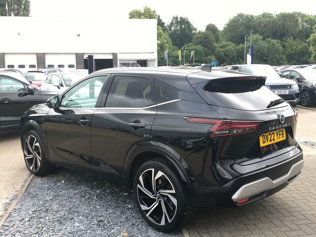 Nissan Qashqai 1.3 Dig-t Mhev Tekna Suv Hybrid Xtron DV22YFR Black #5