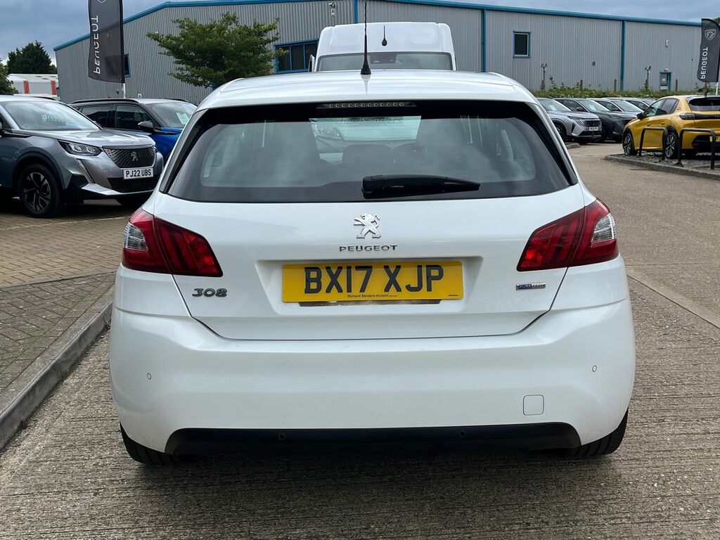 Peugeot 308 1.2 Puretech Allure Hatchback Eu White #4